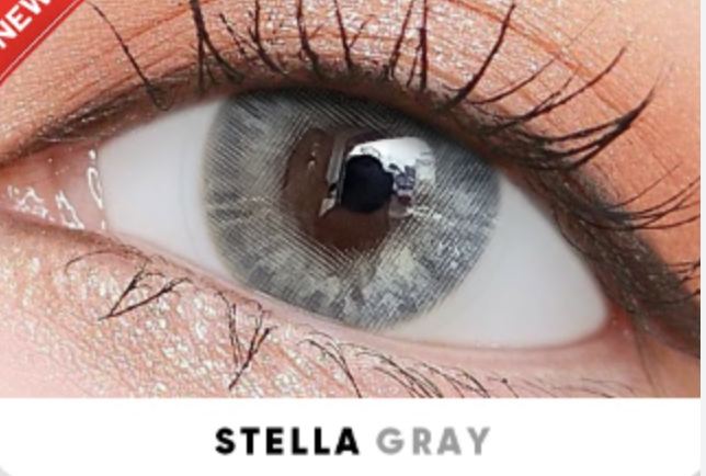 [1 Chiếc] - KÍNH ÁP TRÒNG 3 THÁNG - STELLA GRAY