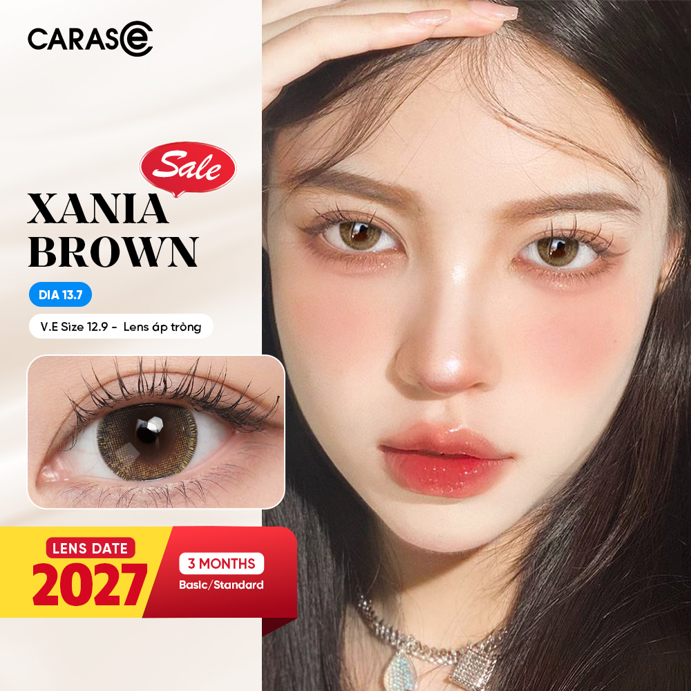 [1 Chiếc] - KÍNH ÁP TRÒNG 3 THÁNG - XANIA BROWN