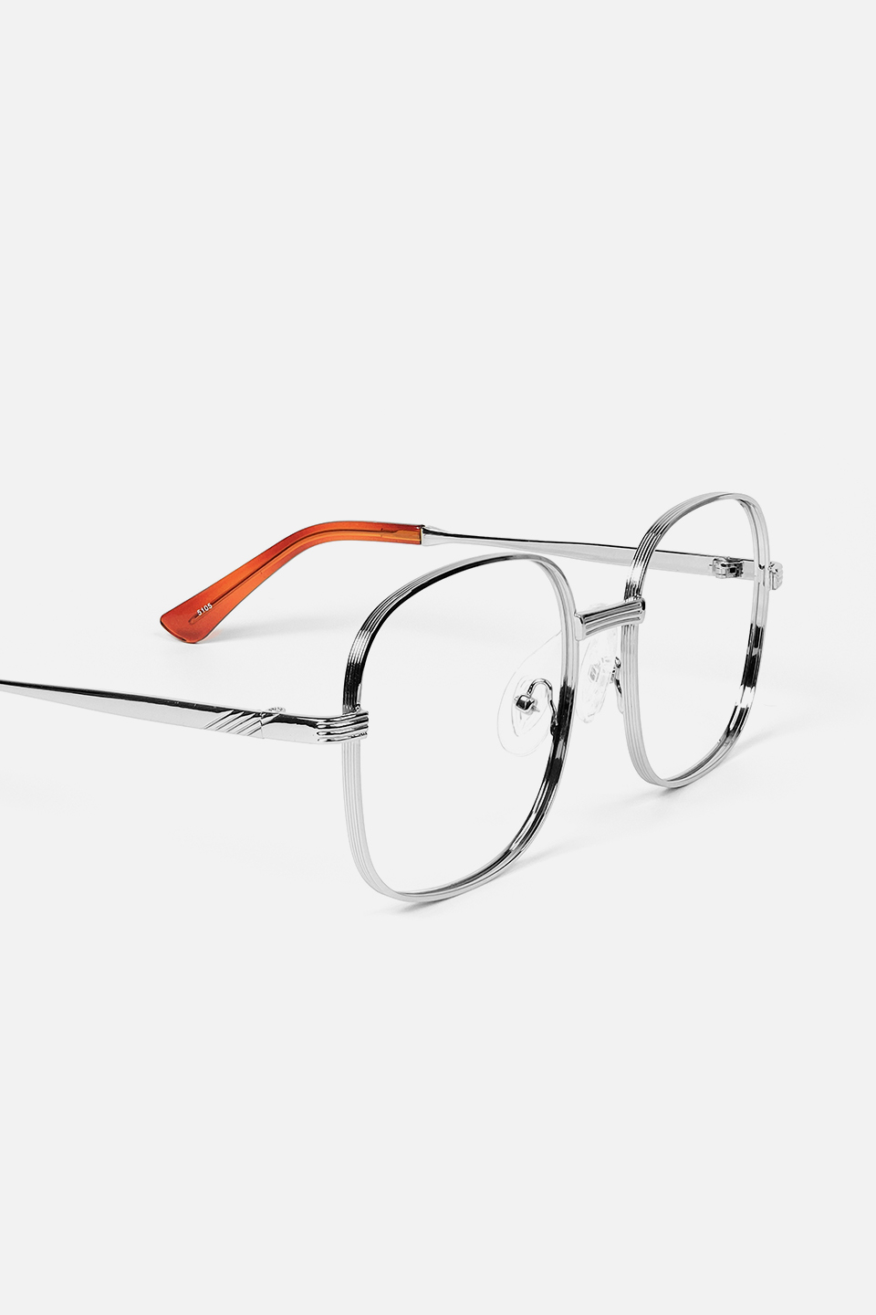 Kính gọng Kim loại HOLLIS Silver Ver A