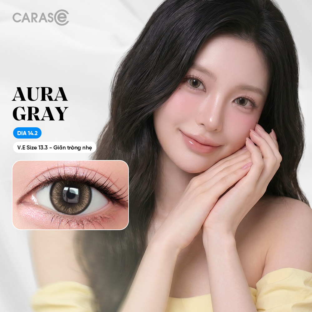 [1 Chiếc] - Kính áp tròng 1 ngày - AURA GRAY