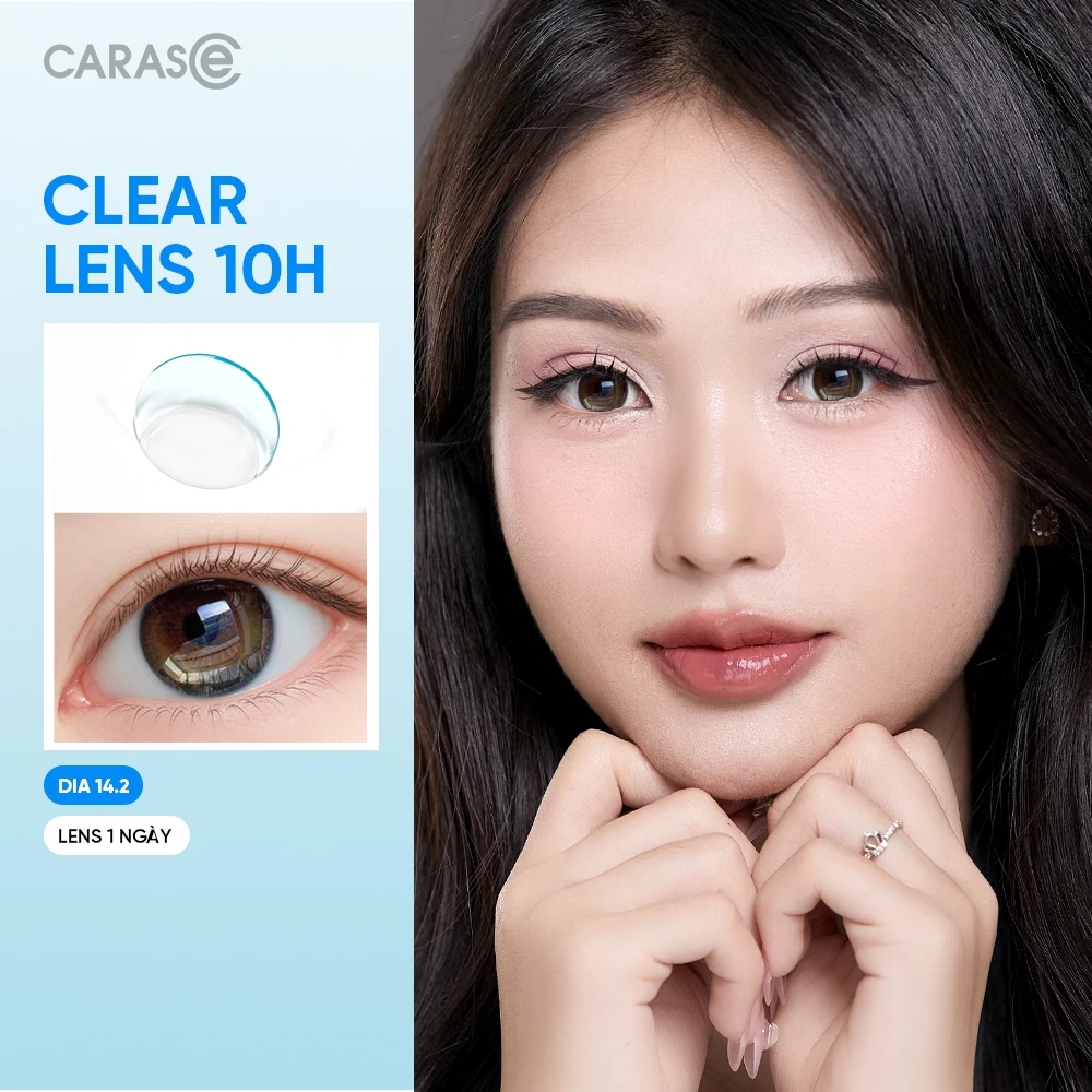 [1 Chiếc] - Kính áp tròng 1 ngày - TRONG SUỐT