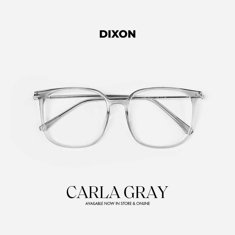 KÍNH GỌNG NHỰA CARLA Gray Ver A