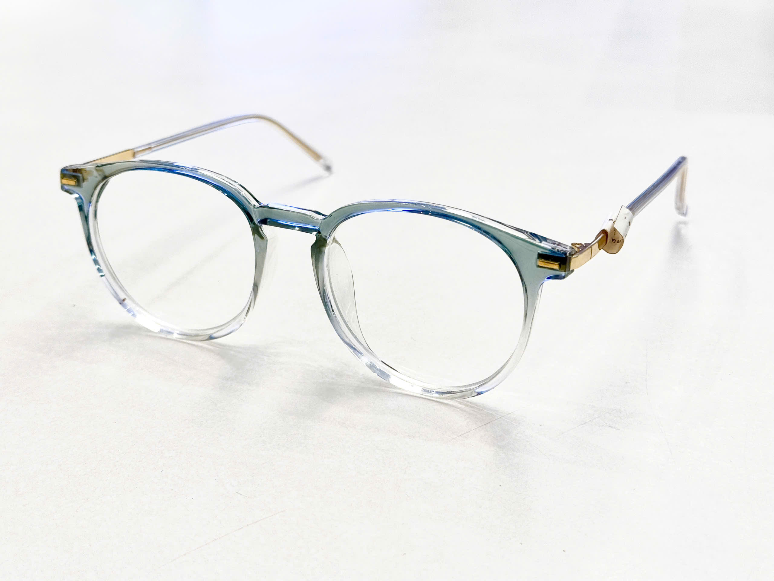 Kính Gọng Kim Loại ARINA Blue x Clear Ver A