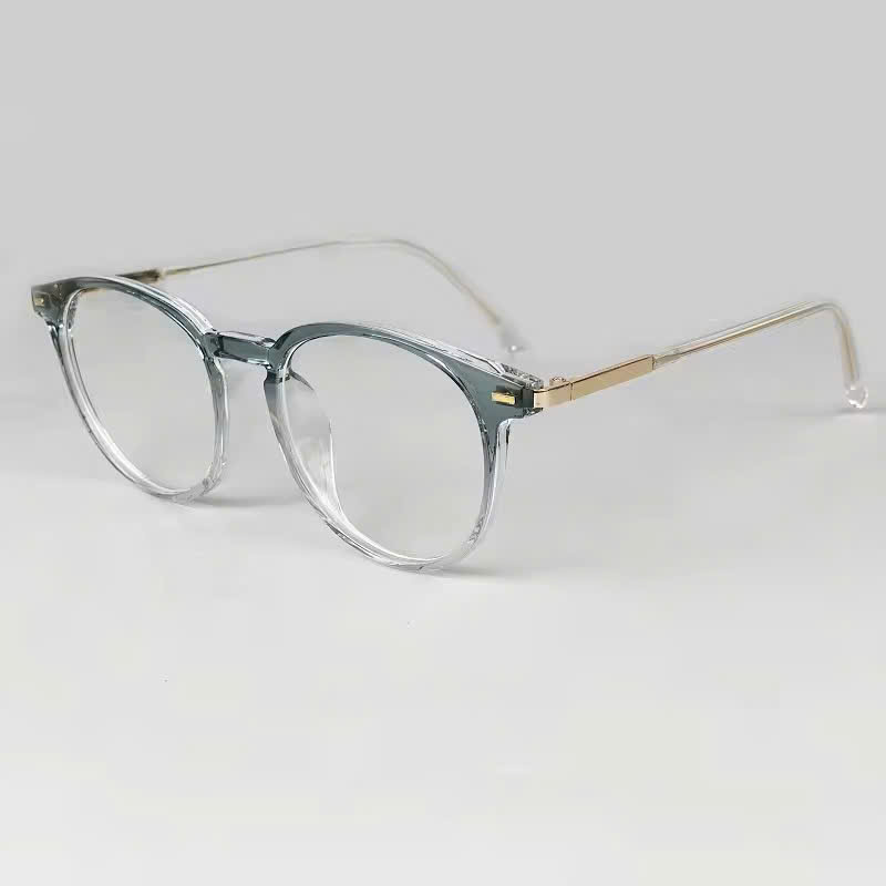 Kính Gọng Kim Loại ARINA Blue x Clear Ver A