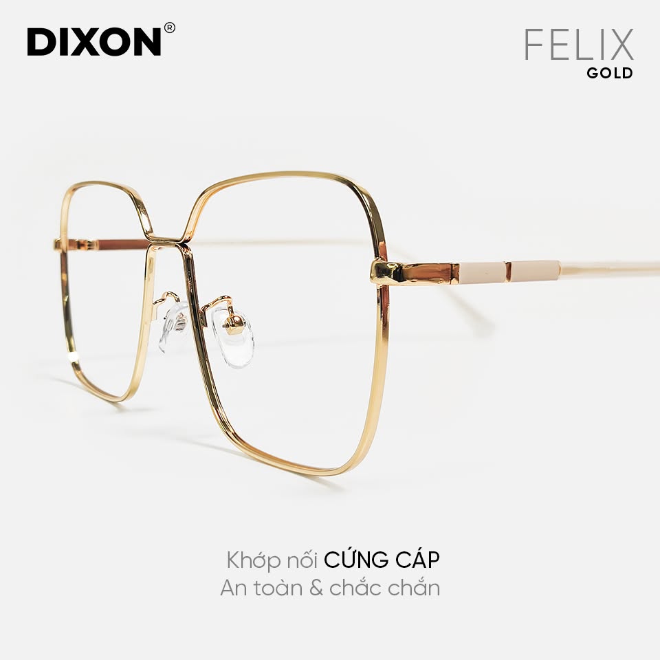 Kính gọng Kim loại FELIX Gold Ver A