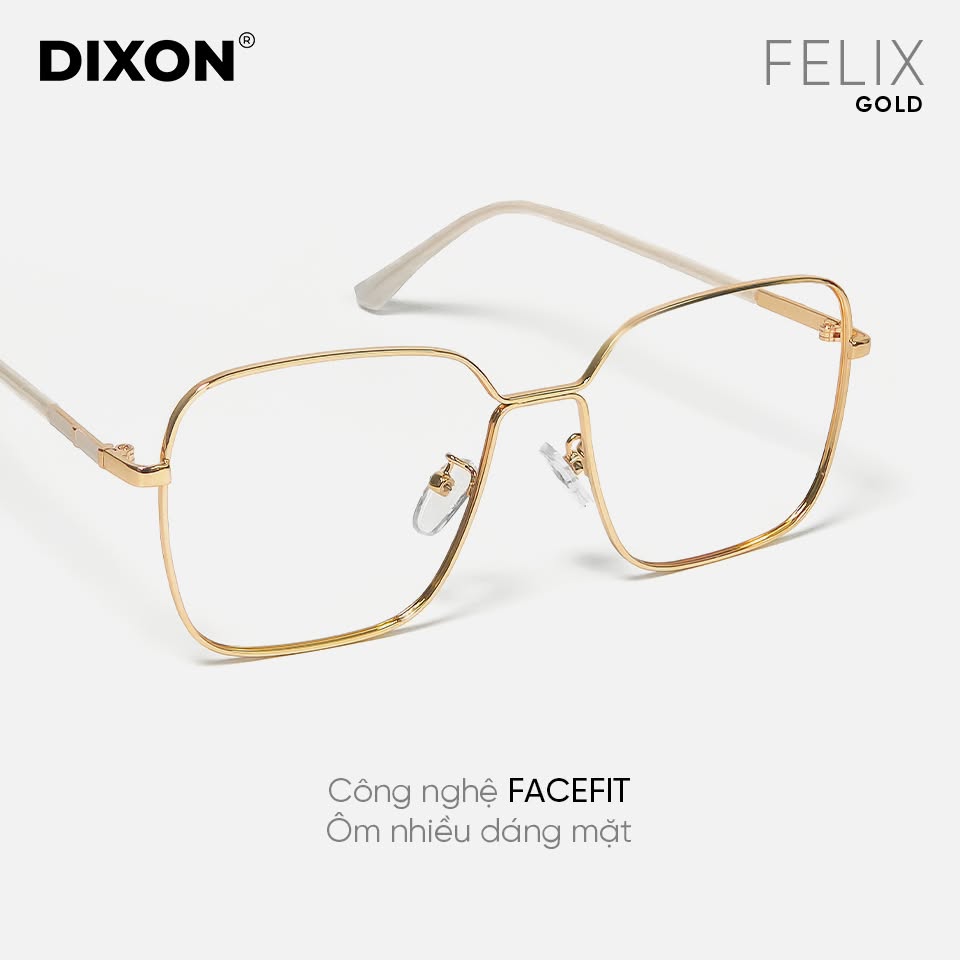 Kính gọng Kim loại FELIX Gold Ver A