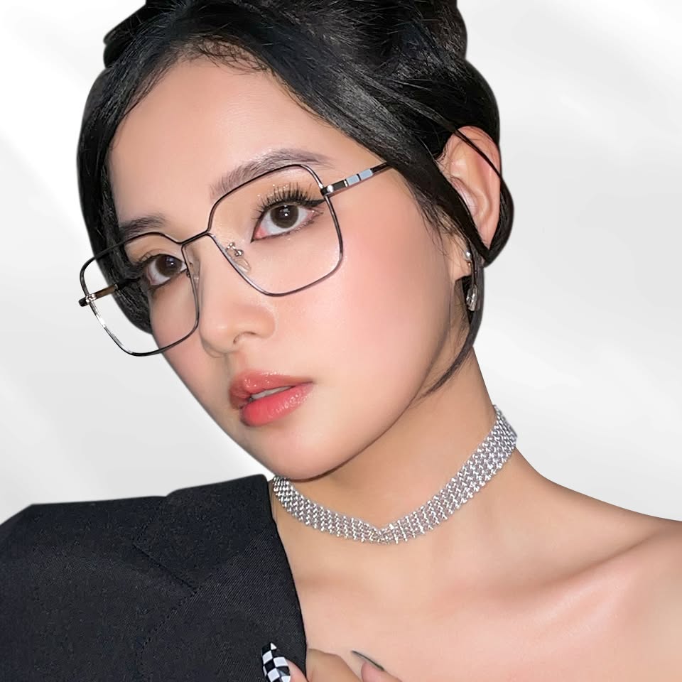 Kính gọng Kim loại FELIX Silver Ver A