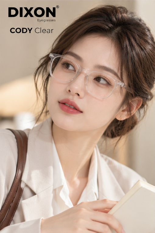 Kính gọng Nhựa CODY Clear Ver A
