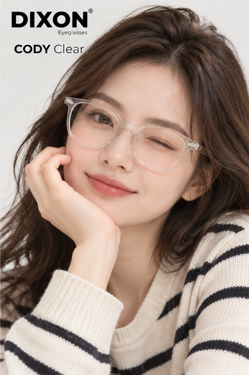 Kính gọng Nhựa CODY Clear Ver A