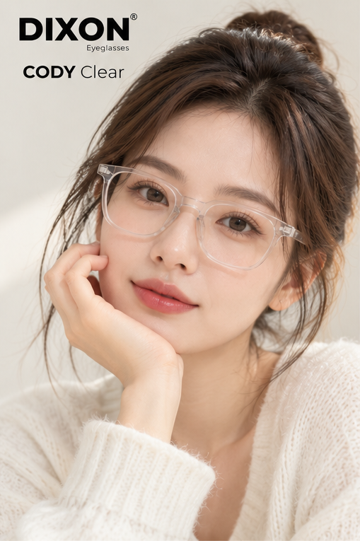 Kính gọng Nhựa CODY Clear Ver A