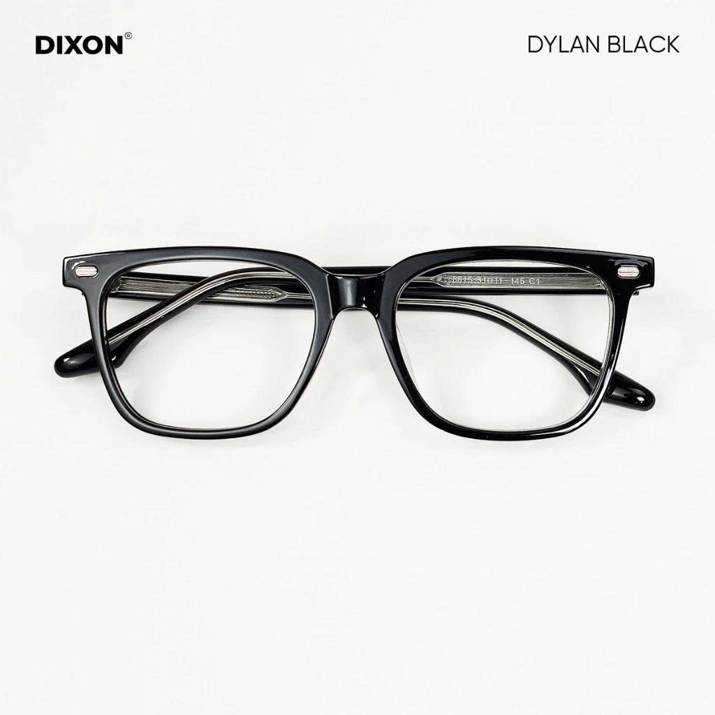 Kính gọng Nhựa DYLAN Black Ver A
