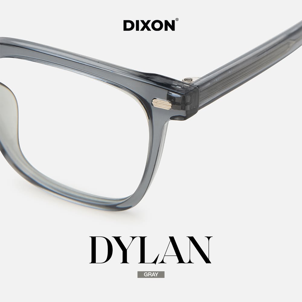 Kính gọng Nhựa DYLAN Gray Ver A