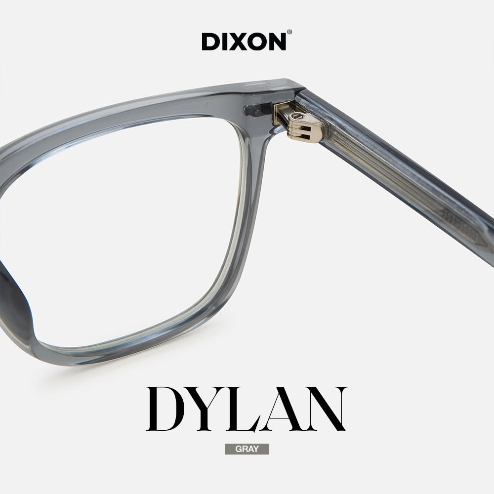 Kính gọng Nhựa DYLAN Gray Ver A