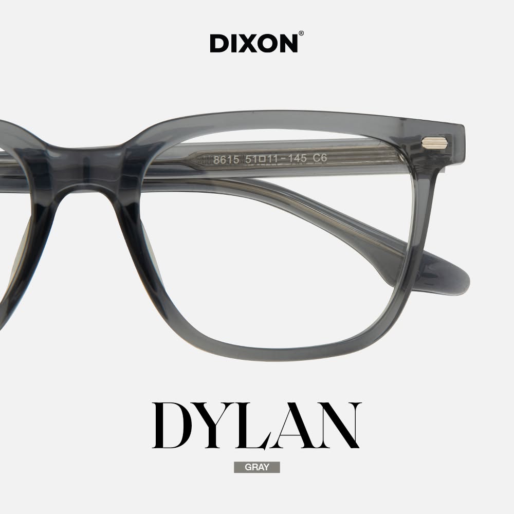 Kính gọng Nhựa DYLAN Gray Ver A