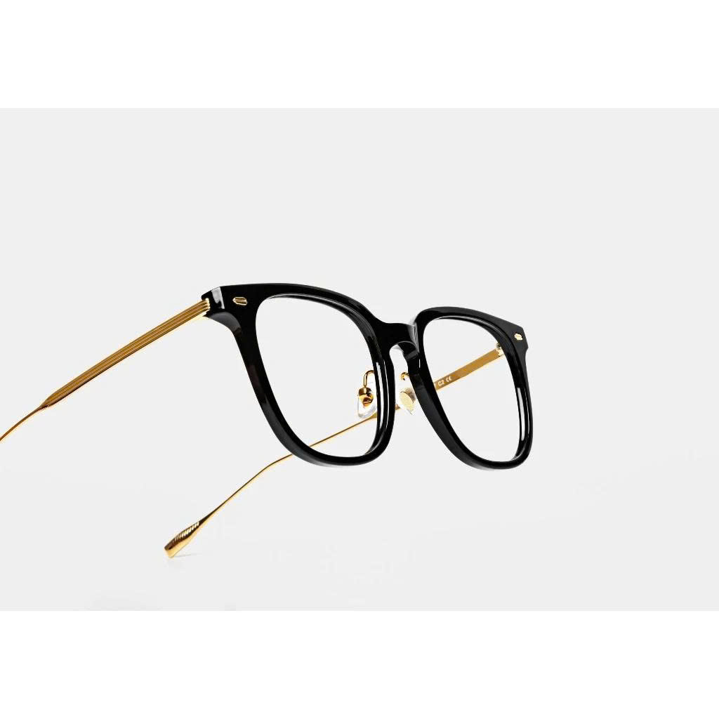 Kính gọng Nhựa KAY Black x Gold Ver A