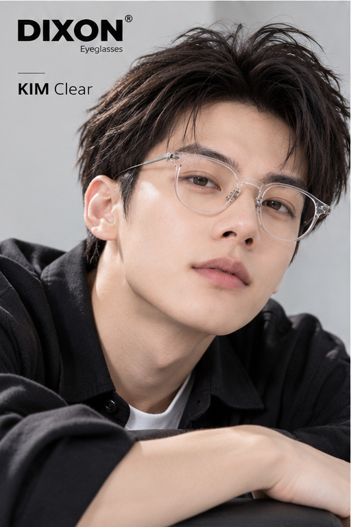 Kính gọng Nhựa KIM Clear Ver A