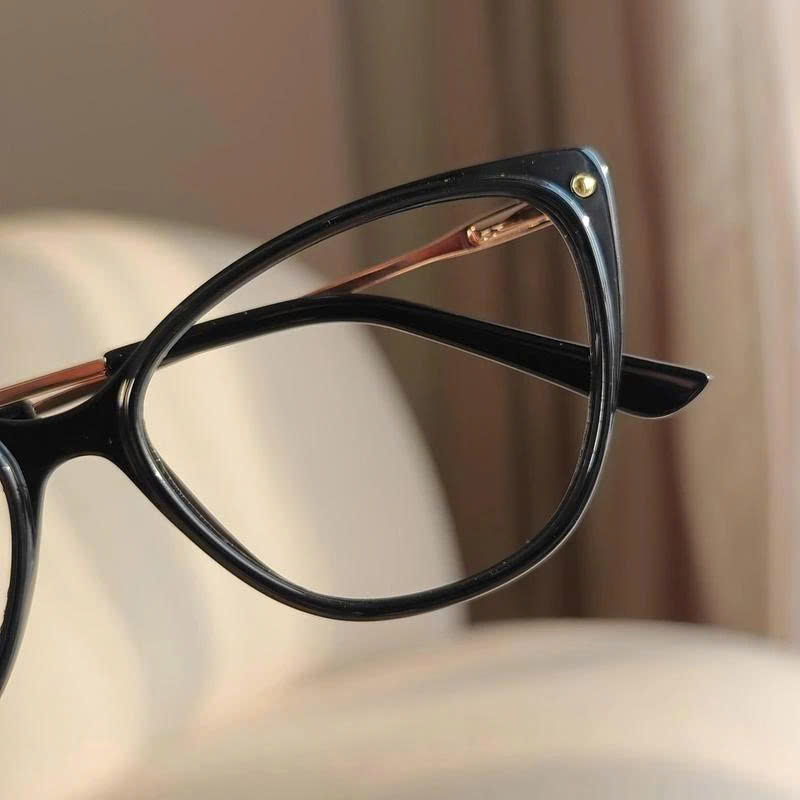 Kính gọng Nhựa Karin Black Ver A