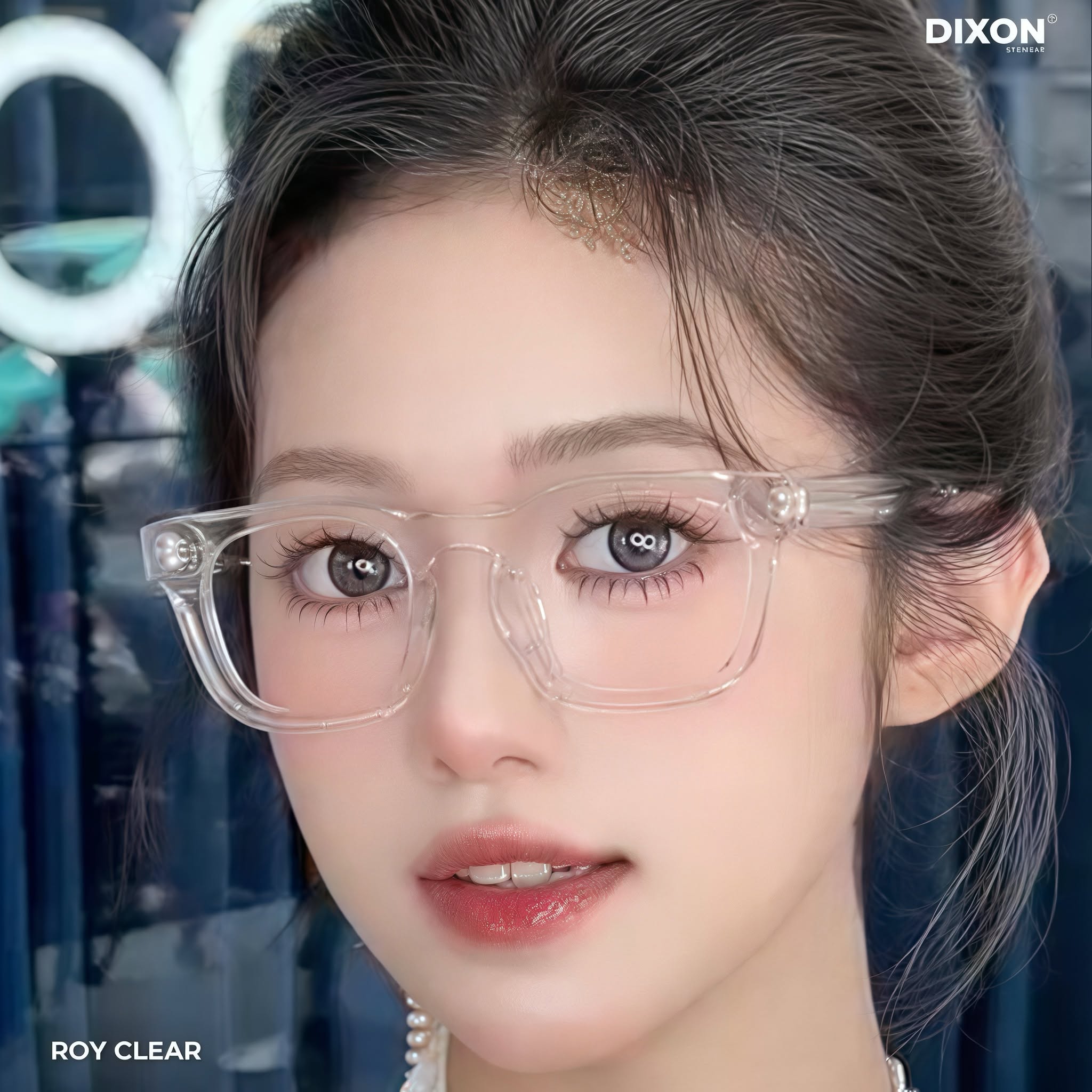 Kính gọng Nhựa ROY Clear Ver A