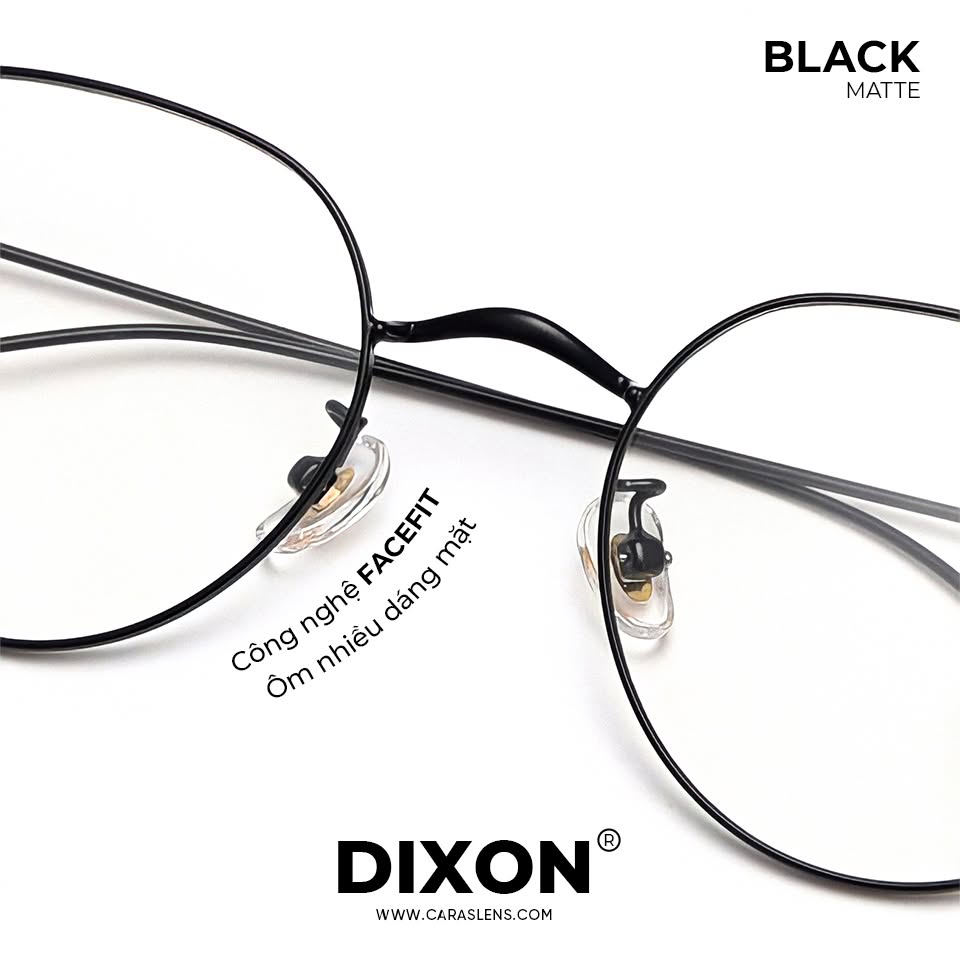 Kính gọng kim loại MINIZI MATTE BLACK Ver A
