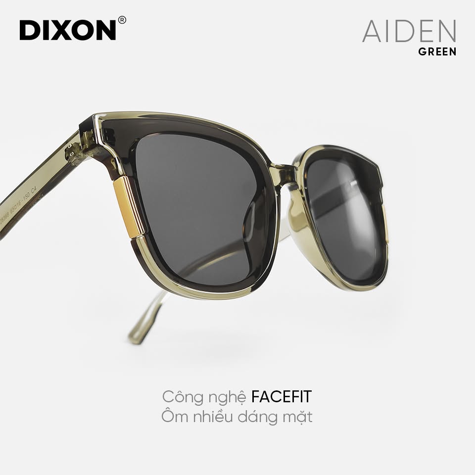 Kính mát Nhựa AIDEN Green Ver A