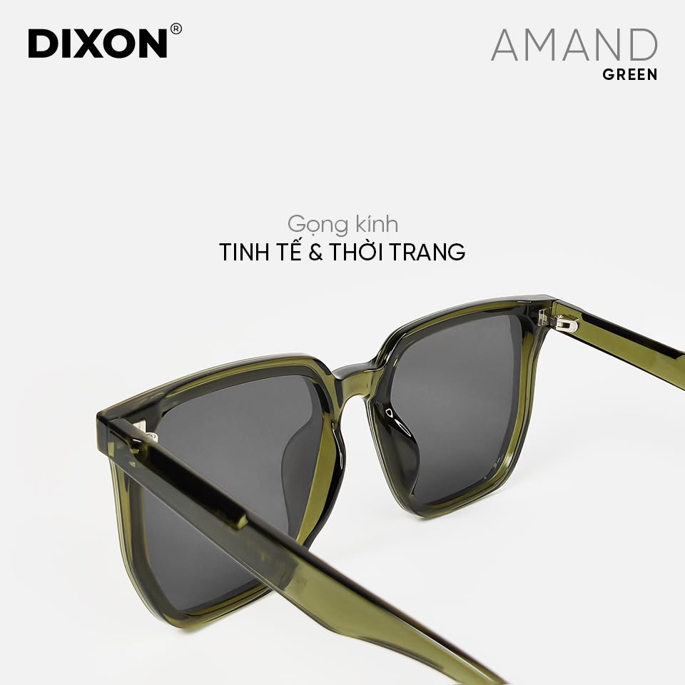 Kính mát Nhựa AMAND Green Ver A