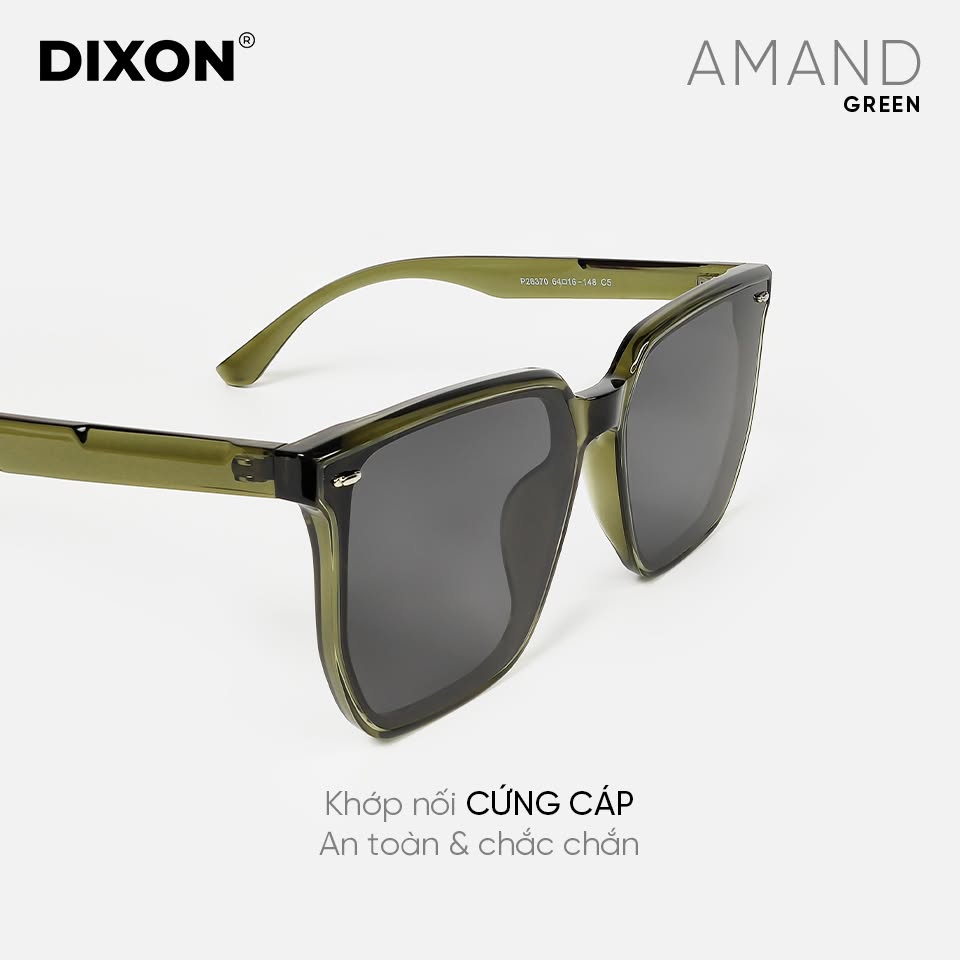 Kính mát Nhựa AMAND Green Ver A