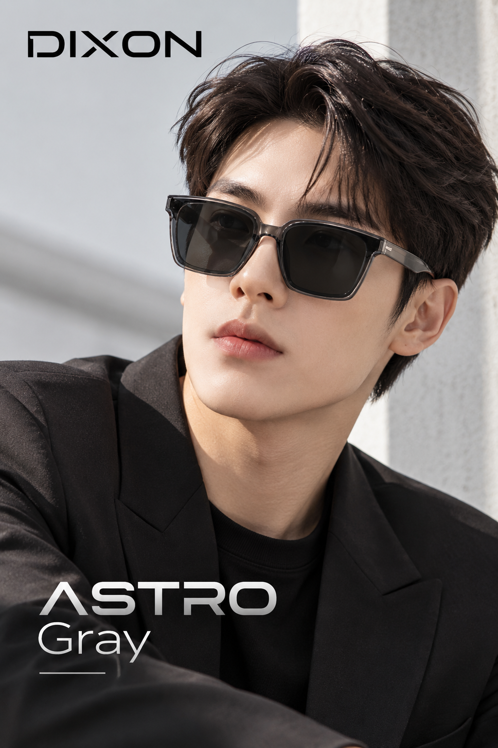 Kính mát Nhựa ASTRO Gray Ver A
