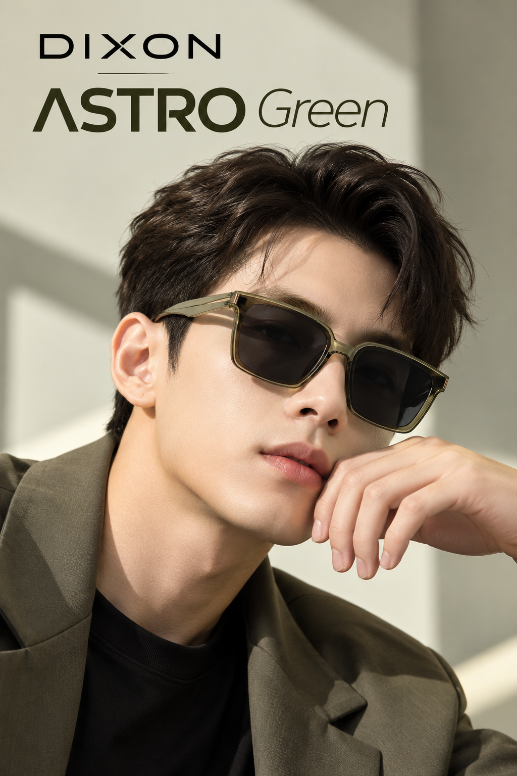 Kính mát Nhựa ASTRO Green Ver A