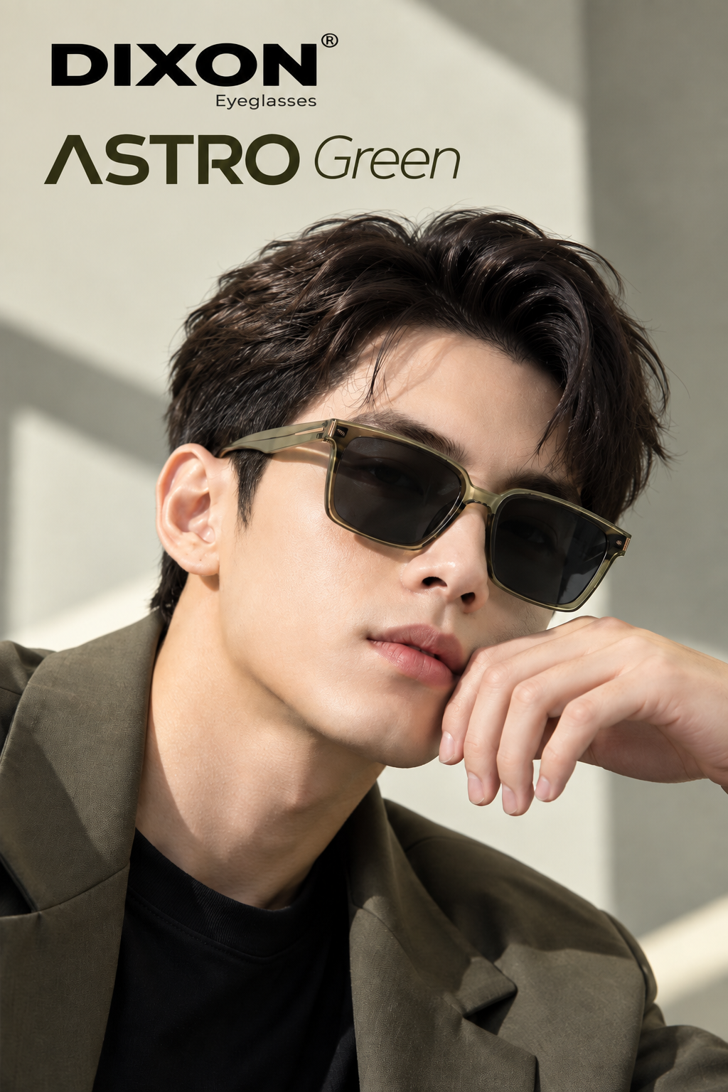 Kính mát Nhựa ASTRO Green Ver A