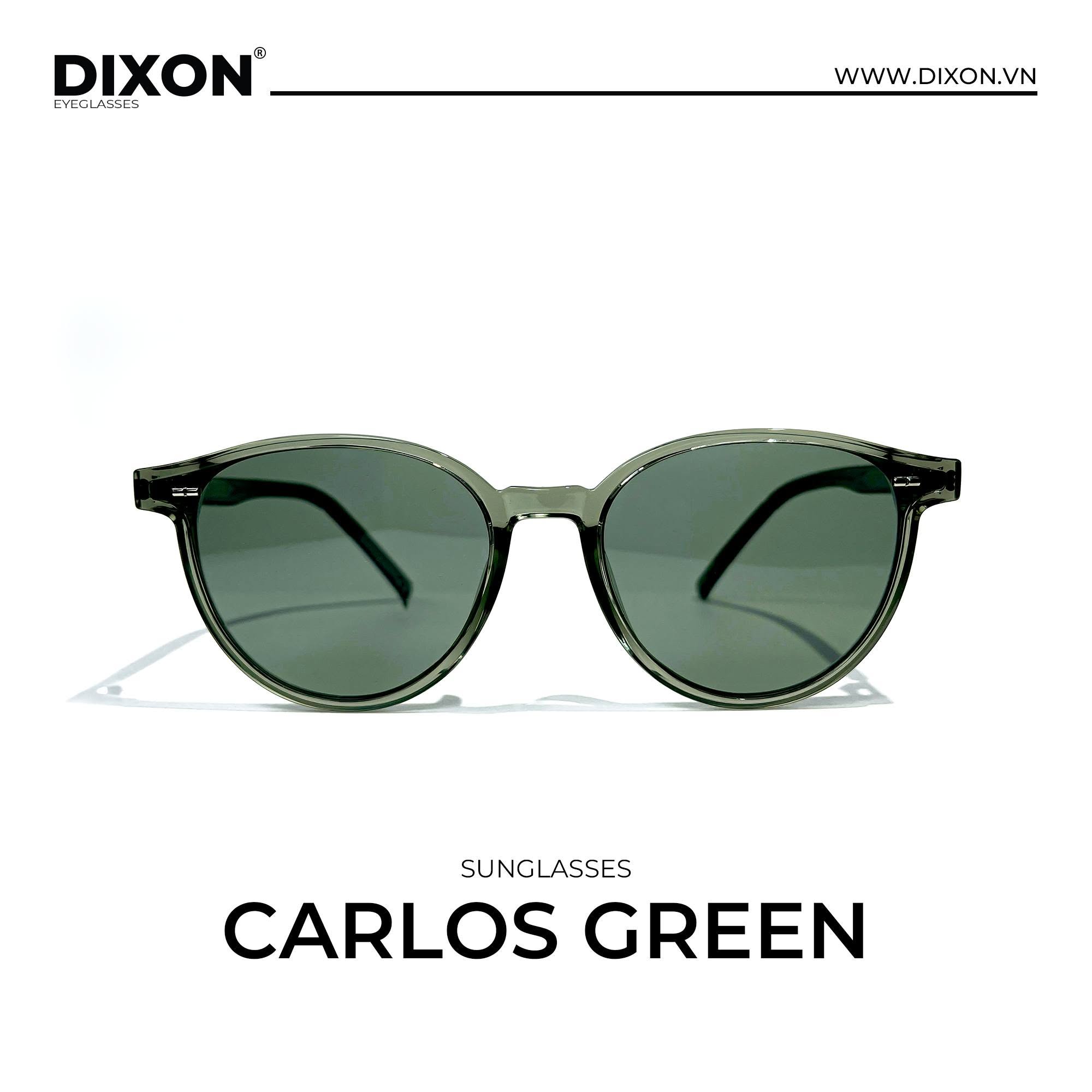Kính mát Nhựa CARLOS Green Ver A