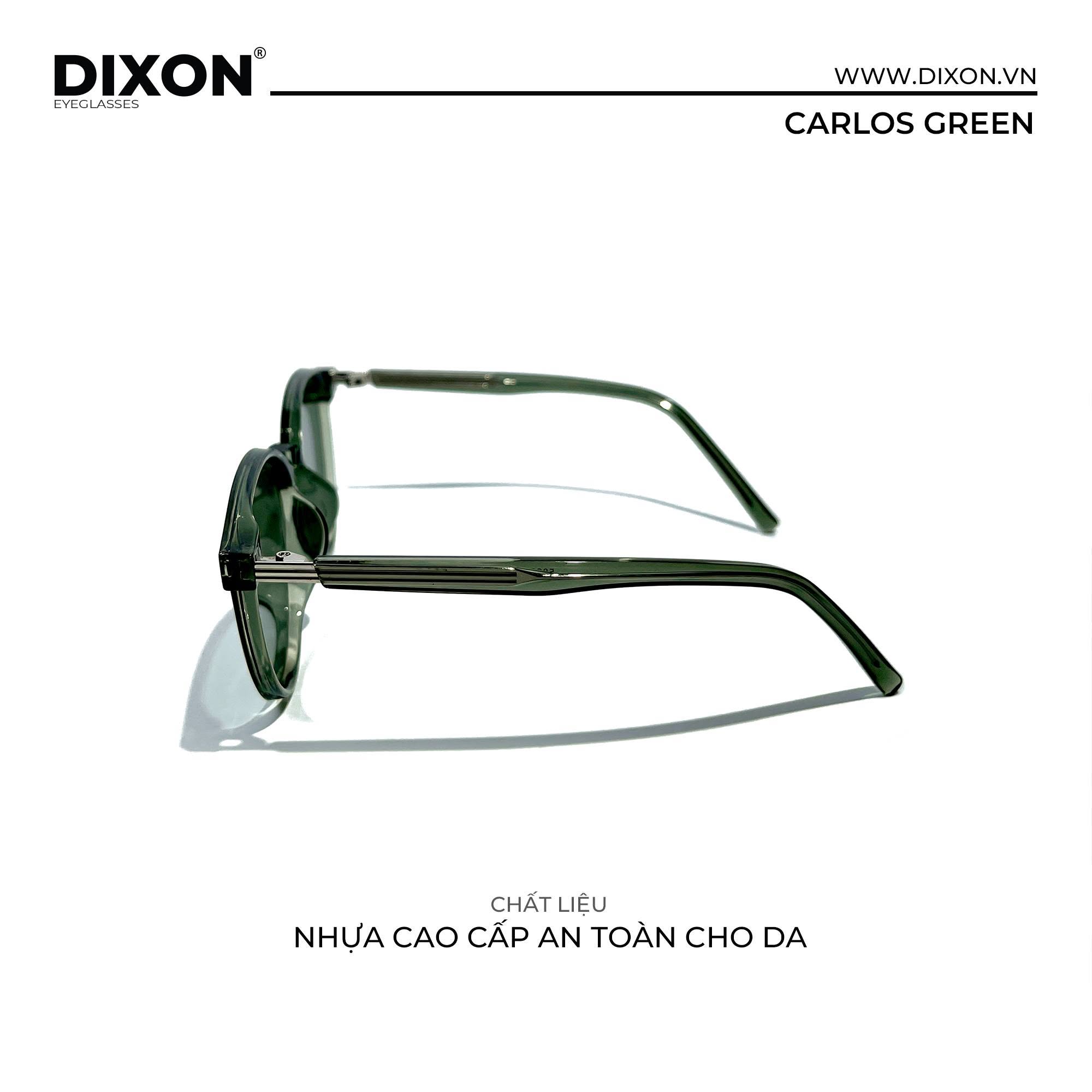 Kính mát Nhựa CARLOS Green Ver A