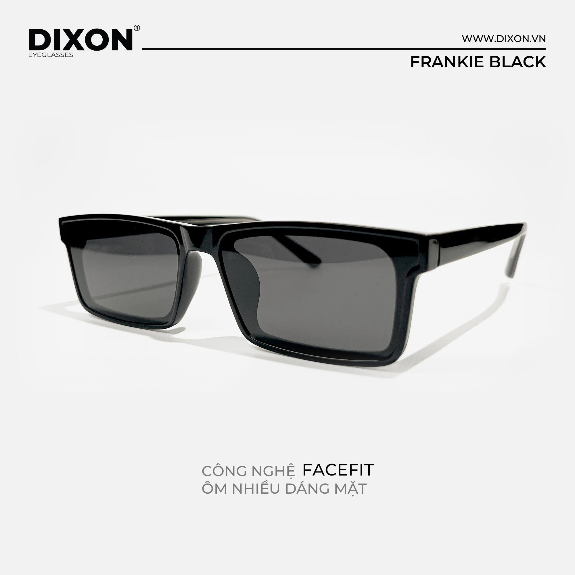 Kính mát Nhựa FRANKIE Black Ver A
