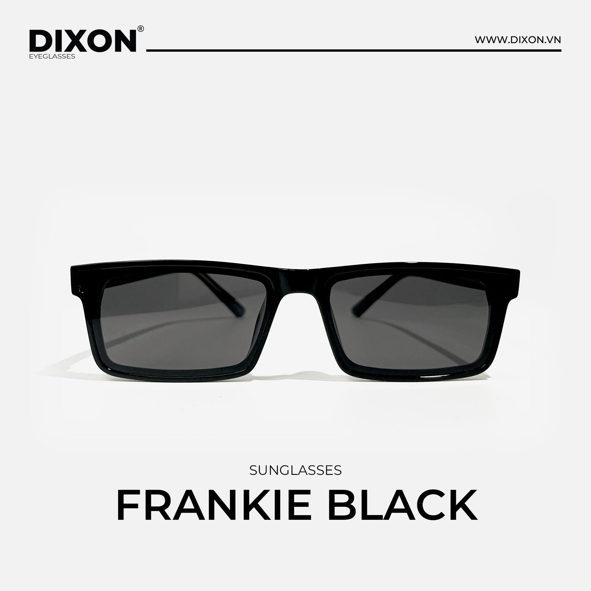 Kính mát Nhựa FRANKIE Black Ver A