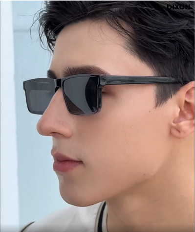 Kính mát Nhựa FRANKIE Black Ver A