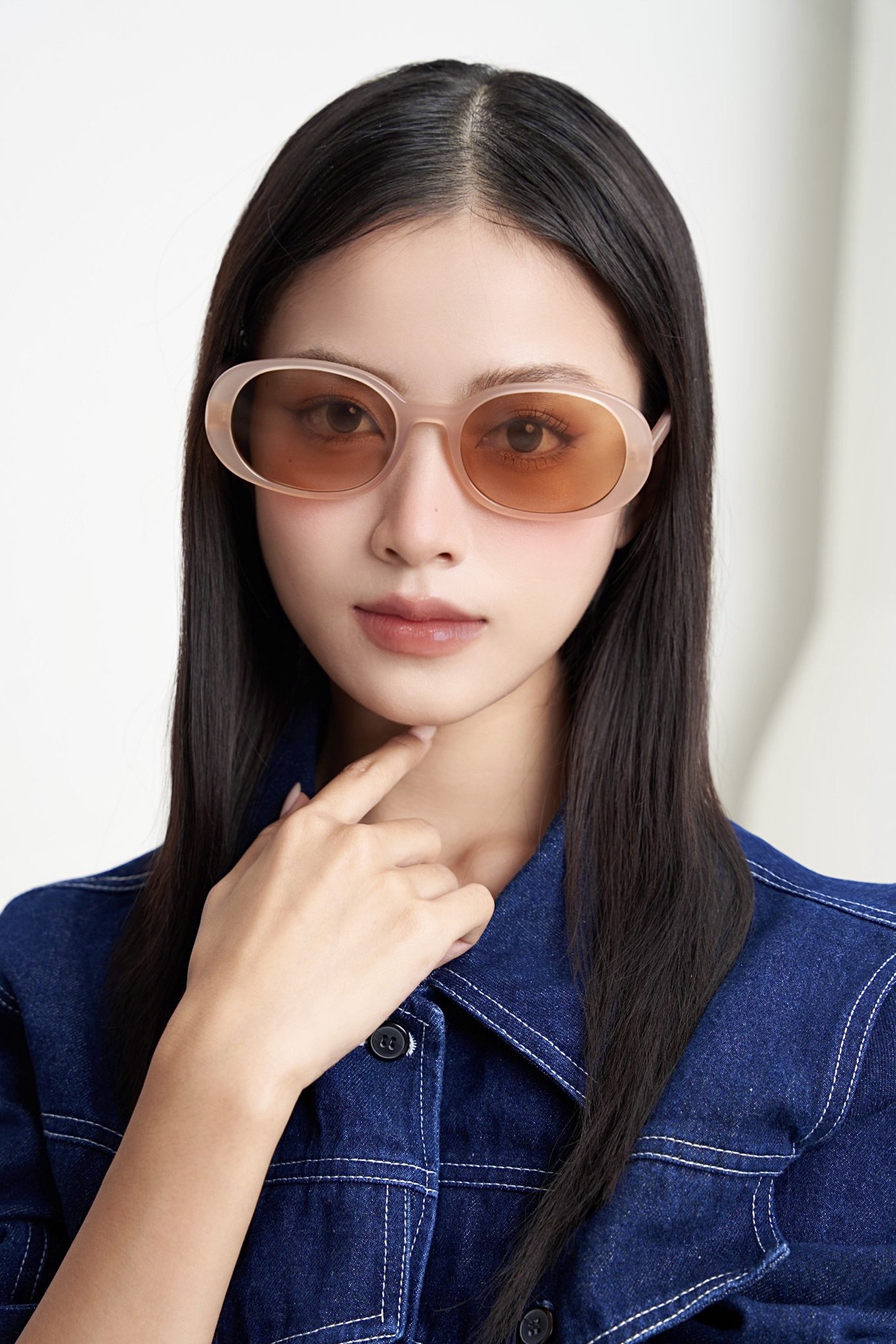 Kính mát Nhựa PEONY Pink x Orange Ver A