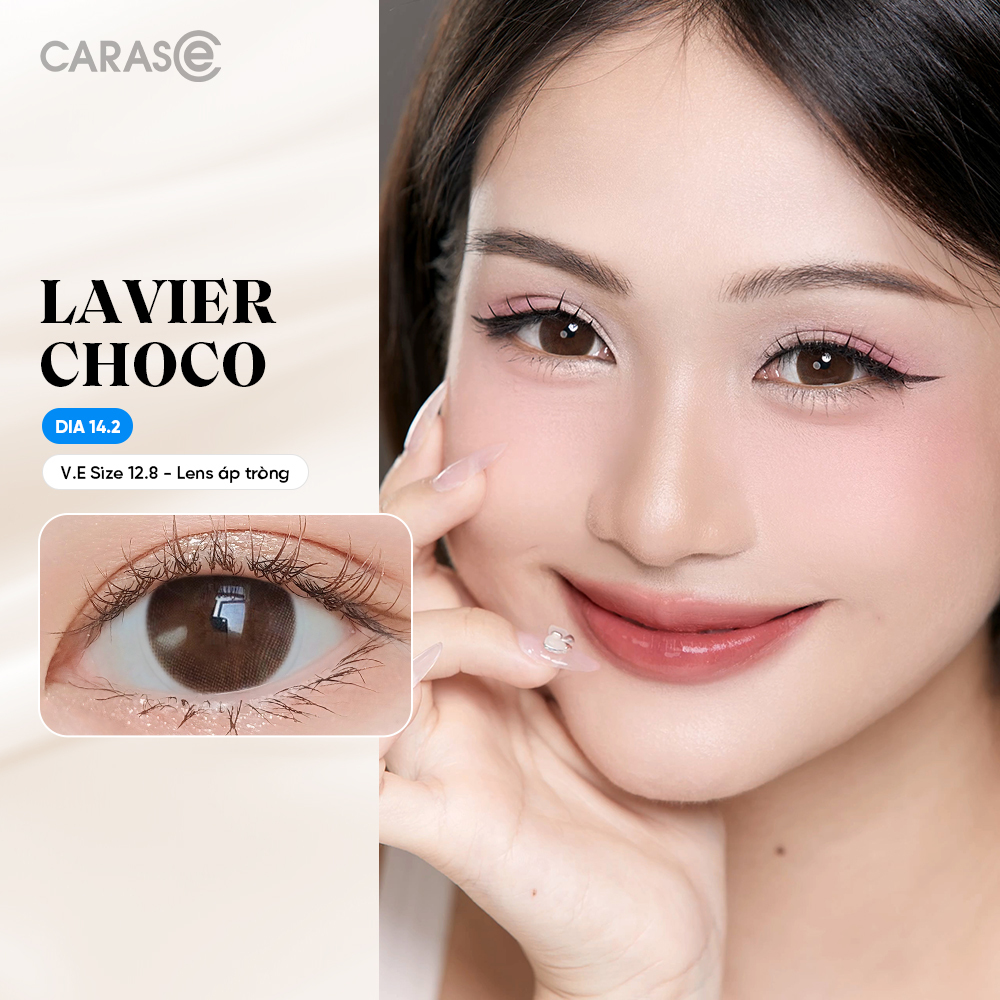 [1 Chiếc] - Kính áp tròng 3 tháng - LAVIER CHOCO STANDARD