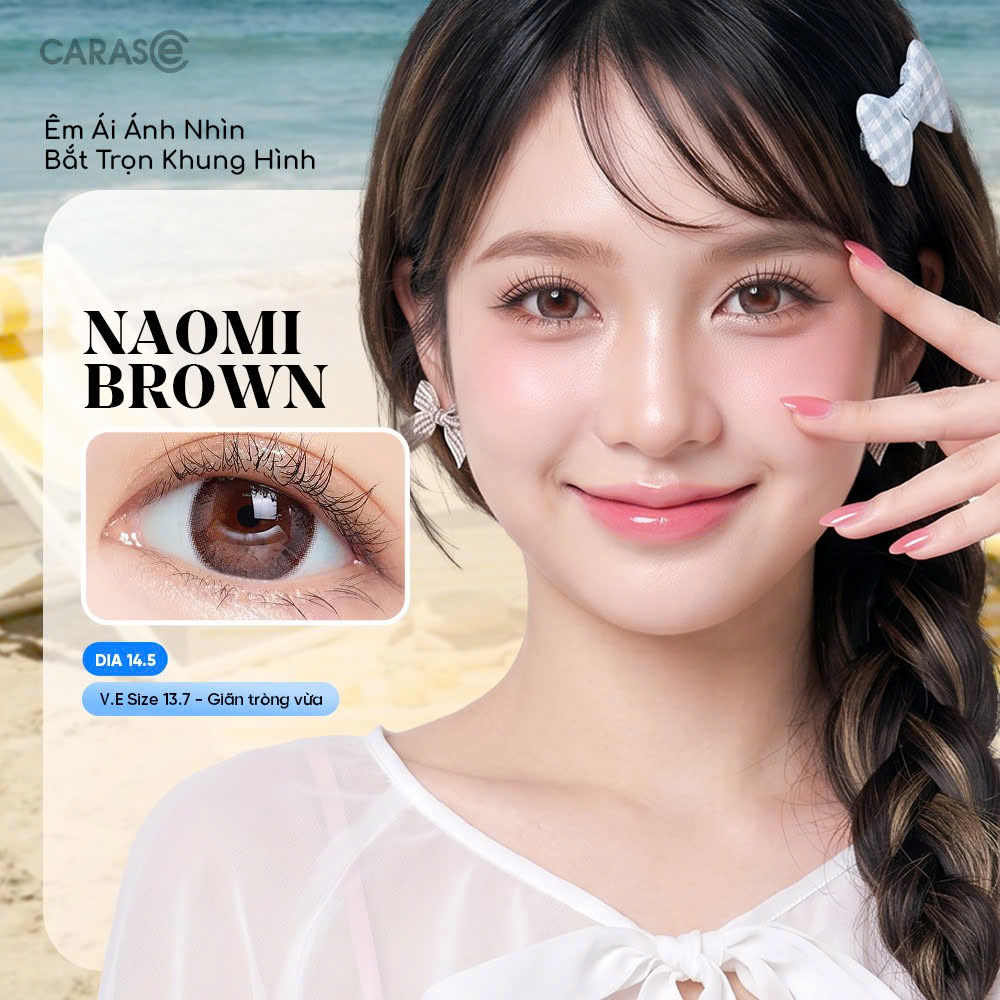[1 Chiếc] - Kính áp tròng 1 ngày - NAOMI BROWN