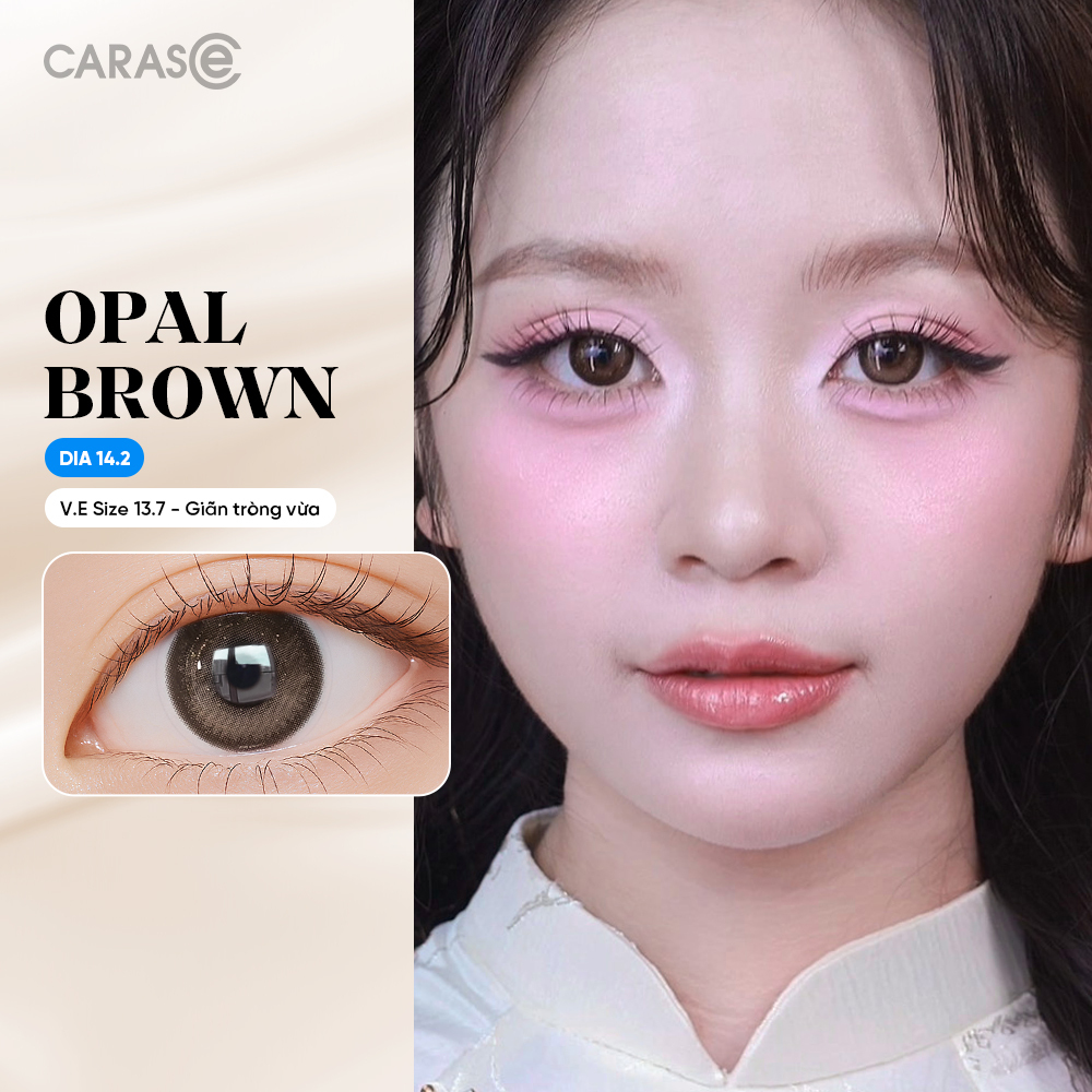 [1 Chiếc] - Kính áp tròng 1 tháng - OPAL BROWN