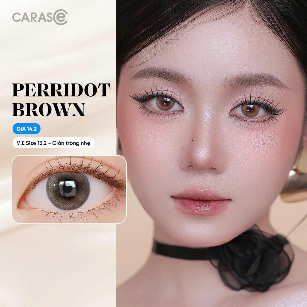 [1 Chiếc] - Kính áp tròng 1 ngày SIHY - PERRIDOT BROWN