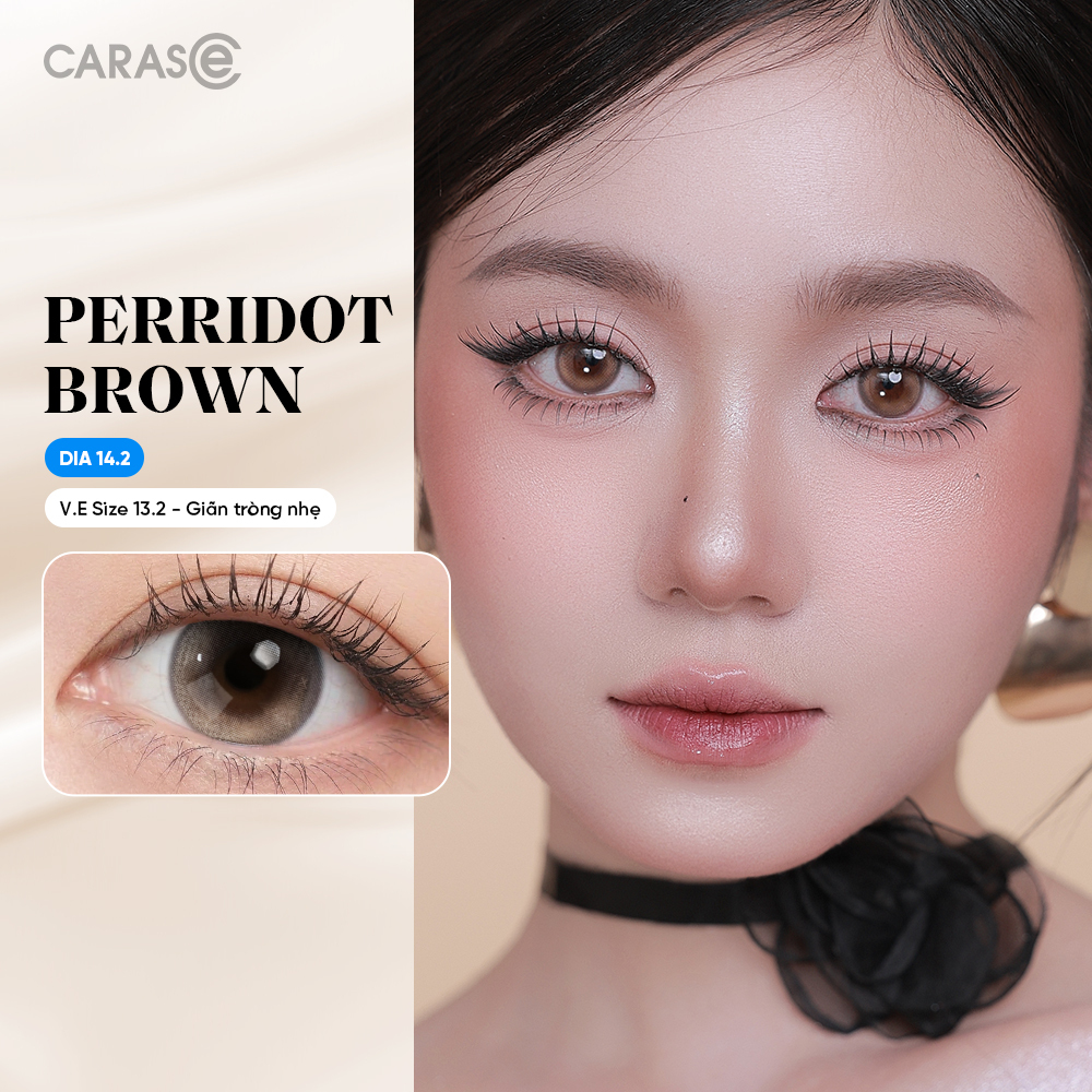 [1 Chiếc] - Kính áp tròng 1 ngày SIHY - PERRIDOT BROWN