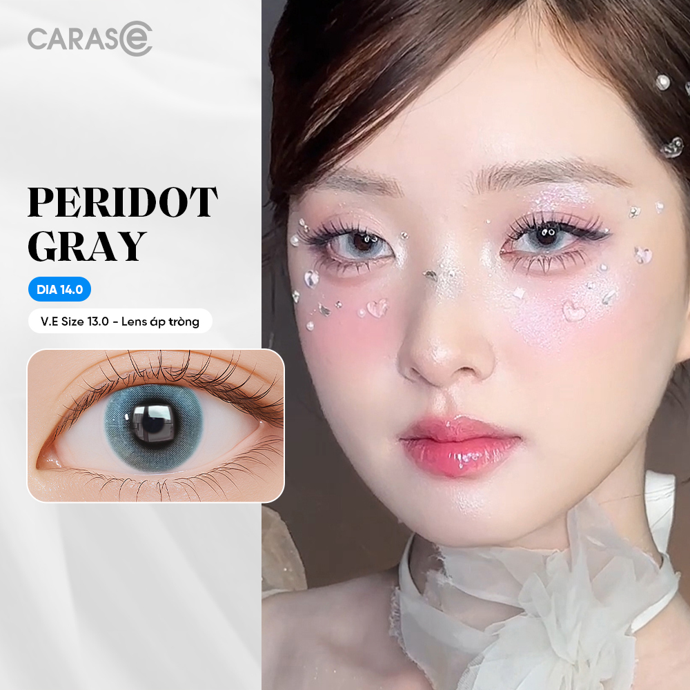 [1 Chiếc] - Kính áp tròng 1 tháng - PERRIDOT GRAY