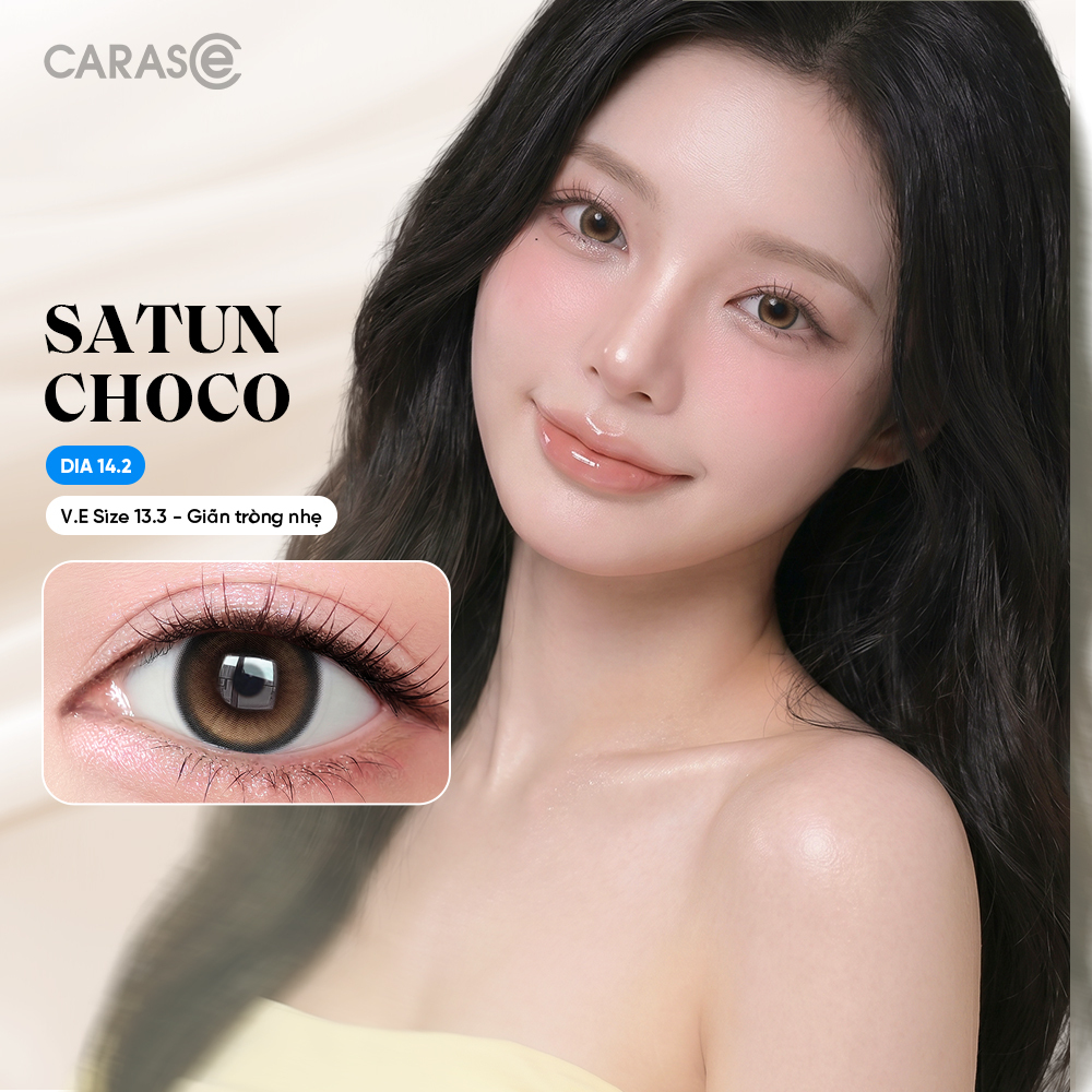 [1 Chiếc] - Kính áp tròng 1 ngày - SATUN CHOCO