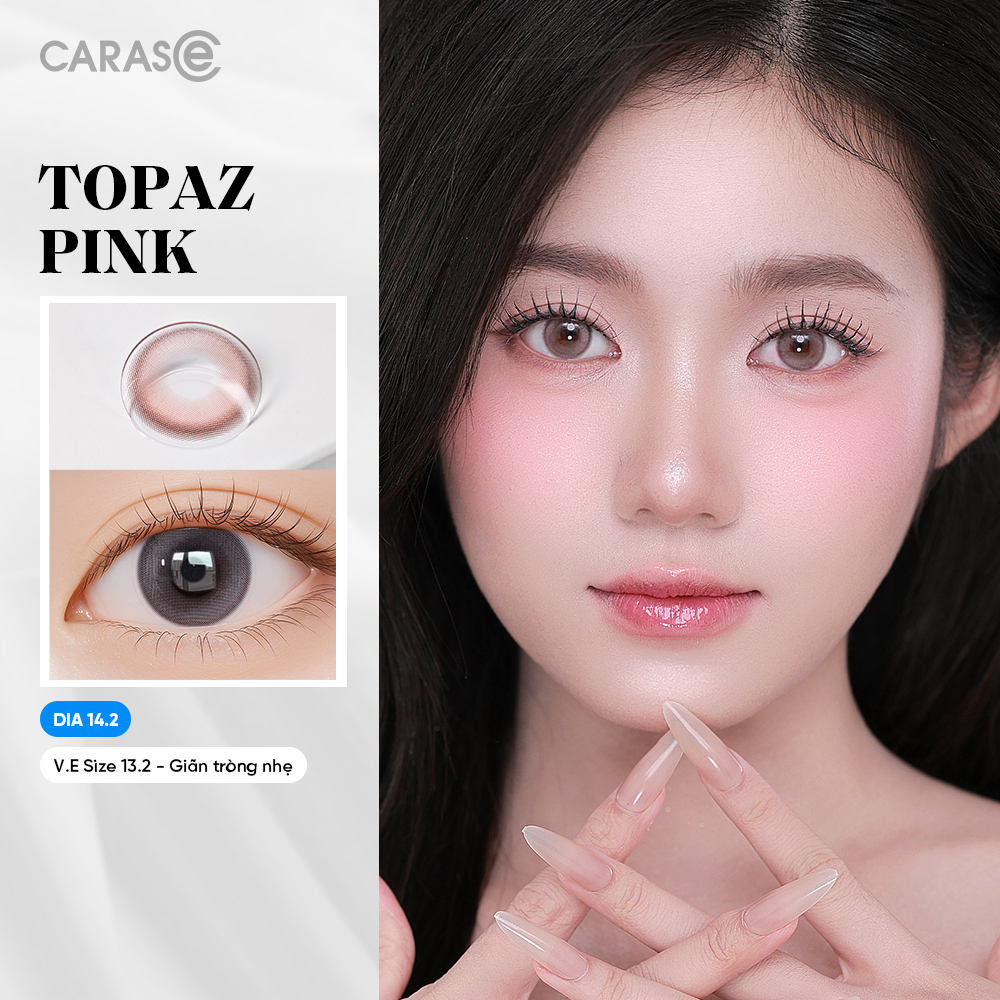 [1 Chiếc] - Kính áp tròng 1 ngày SIHY - TOPAZ PINK