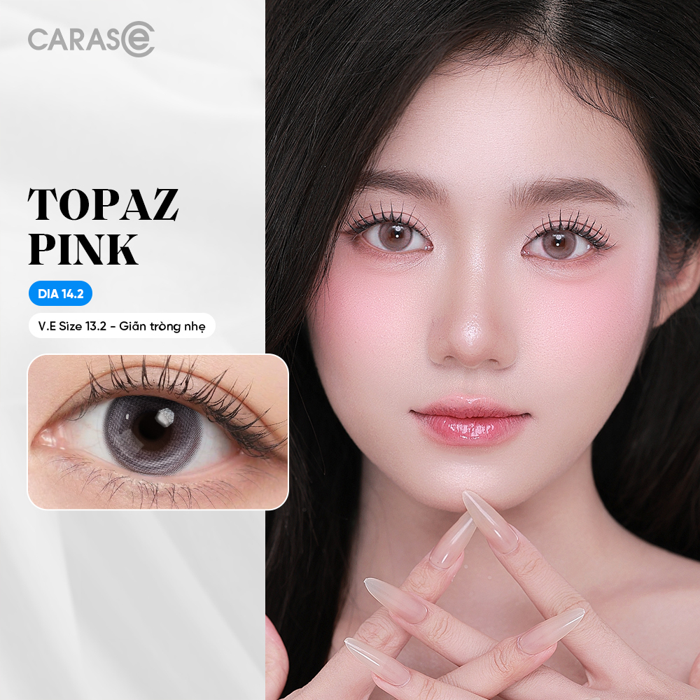 [1 Chiếc] - Kính áp tròng 1 ngày SIHY - TOPAZ PINK