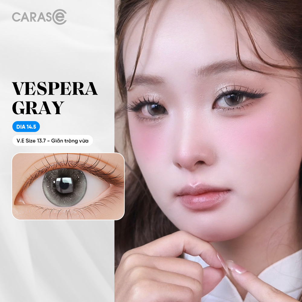 [1 Chiếc] - Kính áp tròng 1 tháng - VESPERA GRAY