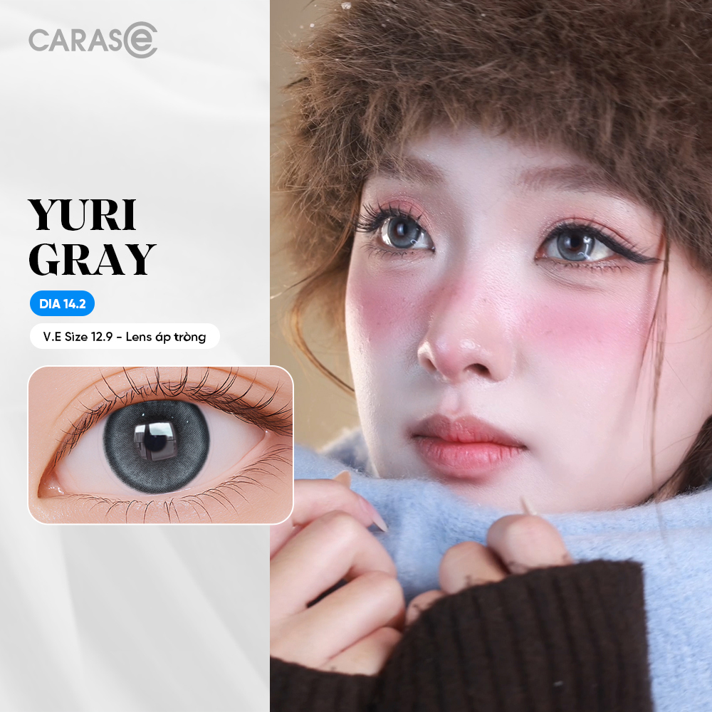 [1 Chiếc] - Kính áp tròng 1 ngày - YURI GRAY