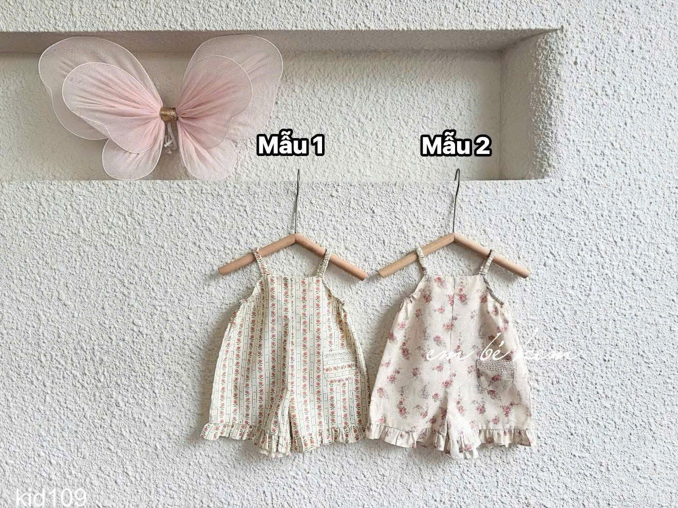 HCS Yếm ải thô hoa nhí mẫu 2 cho bé ạ sz s ( 7-9kg)