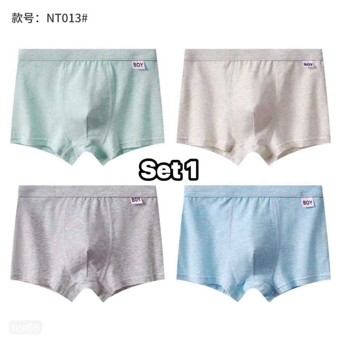 HCS sét 4 quần ship cho bé trai sz 4xl( <45kg)