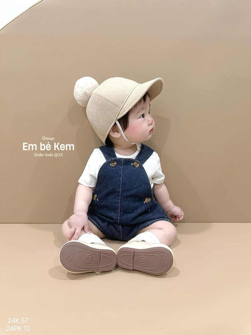 HCS Yếm Jean cho bé siêu xinh