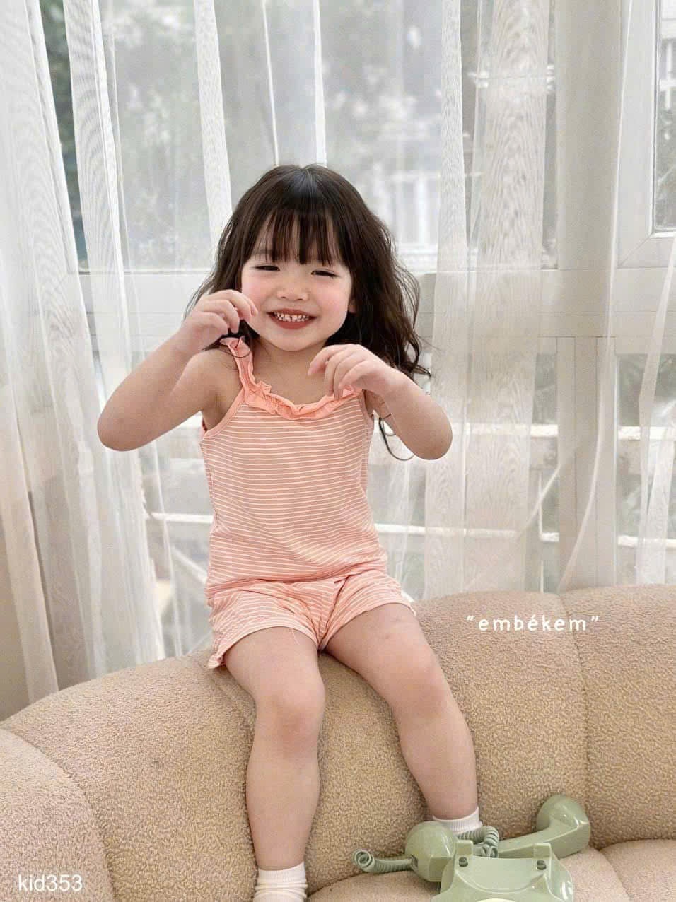 HCS Sét 3 bộ bèo 2 dây cho bé iu